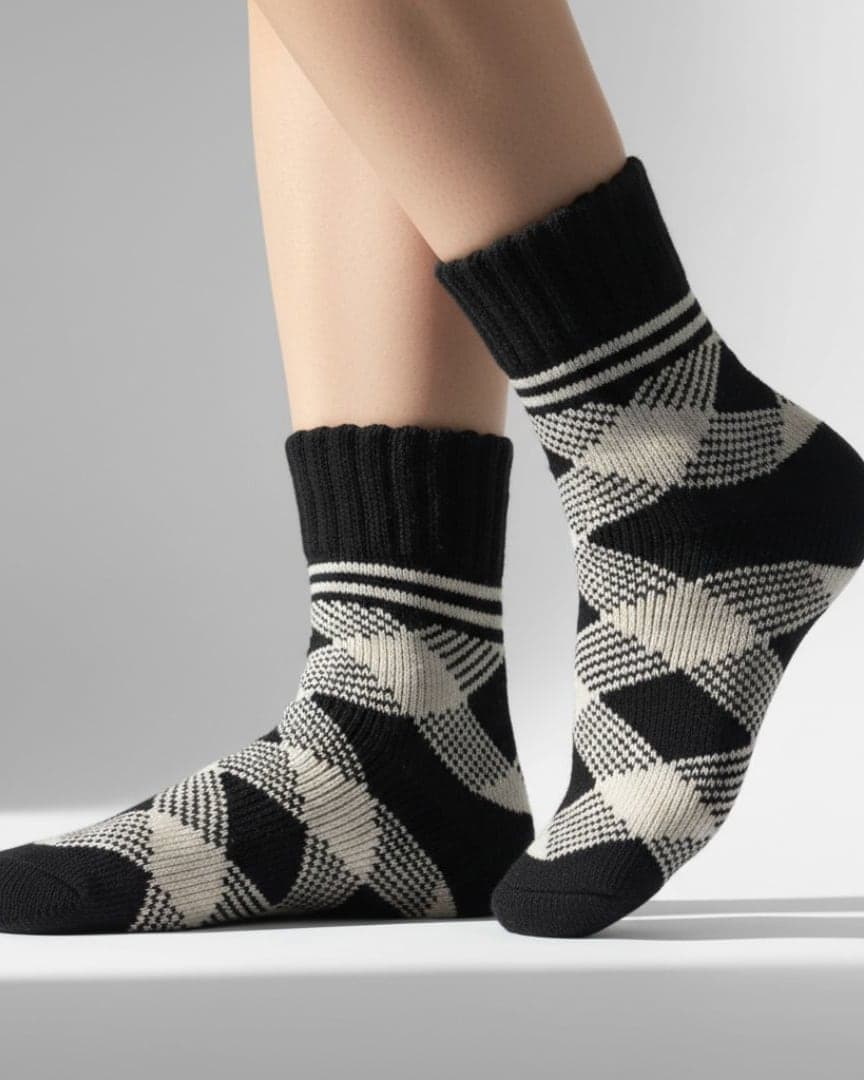 Heritage Brown Alpine Solstice Heavy-Knit Thermal Slipper Socks hover