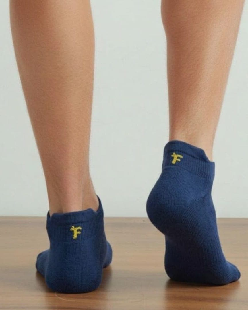 Antimicrobial Ankle Socks Pack of 2 – Breathable Odor-Resistant Everyday Comfort Socks