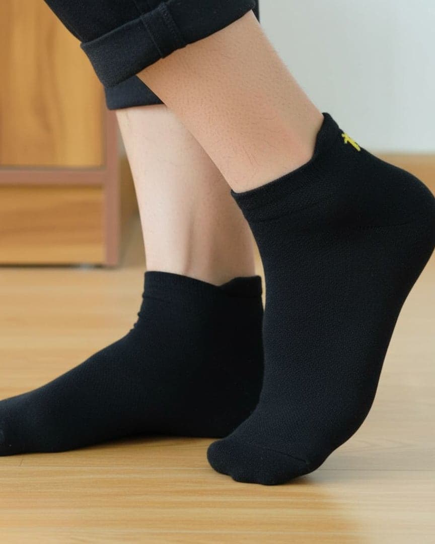 Cotton Ankle Length Socks with Soft Cuff, Breathable Fabric and Comfortable Fit hover