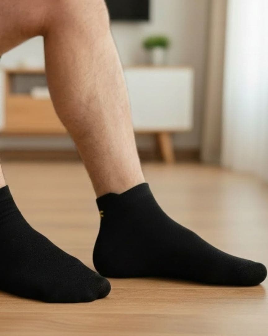 Premium Antimicrobial Ankle Socks – Odor Control & Breathable Comfort