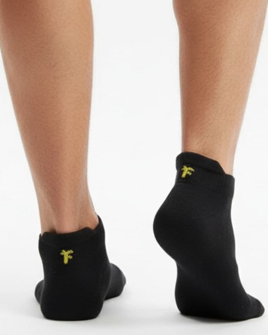 Cotton Ankle Length Socks with Soft Ribbed Cuff, Breathable Fabric and Comfortable Fit hover