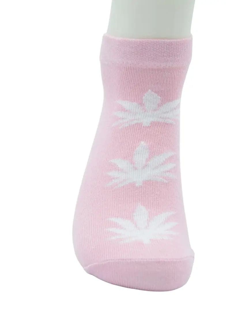 Soft Pink Starburst Ankle Socks hover