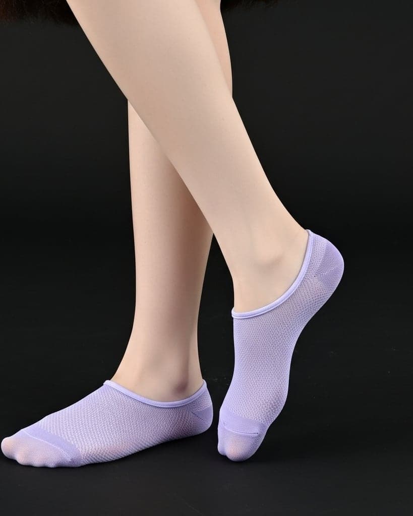 Lilac Low-Cut No-Show Socks – Lightweight & Everyday Comfort hover