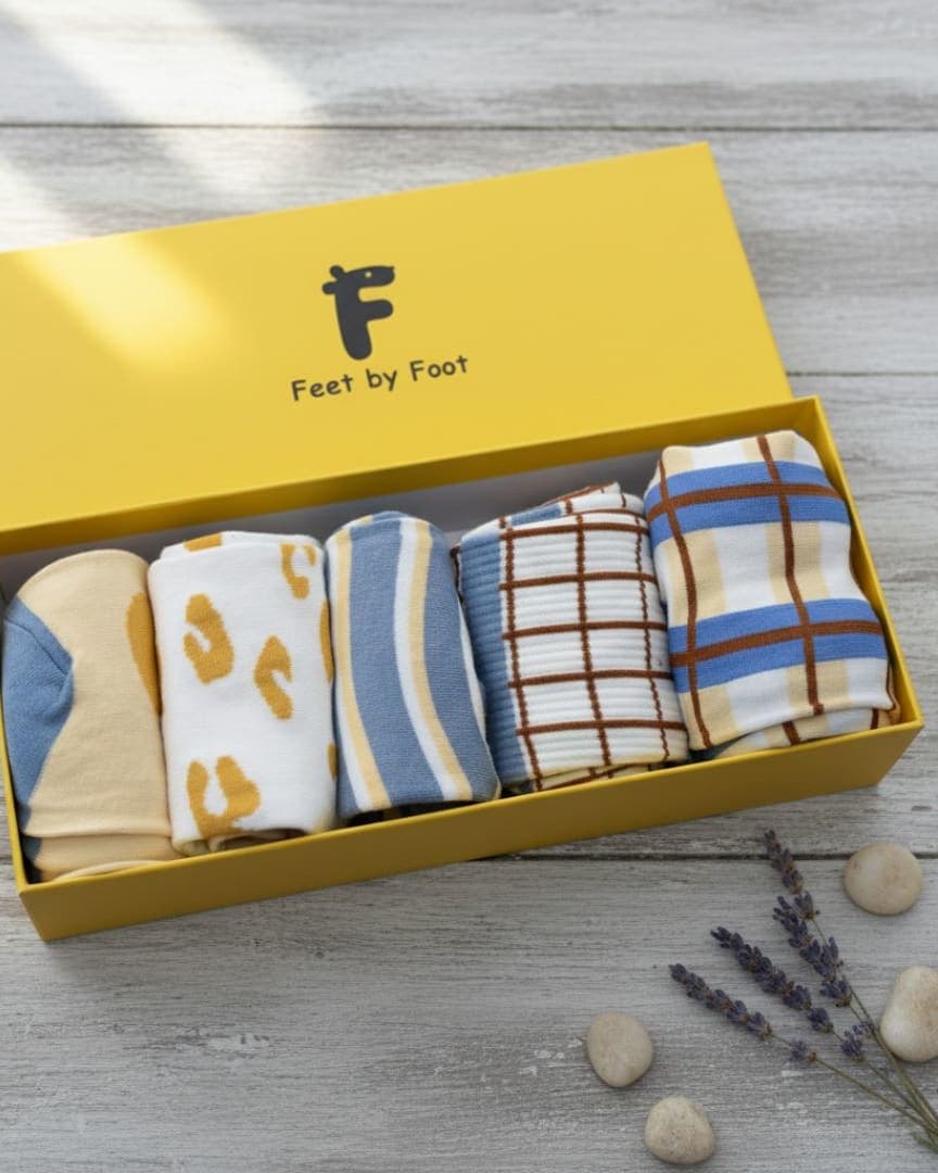 Unisex Crew Socks – Pack of 5