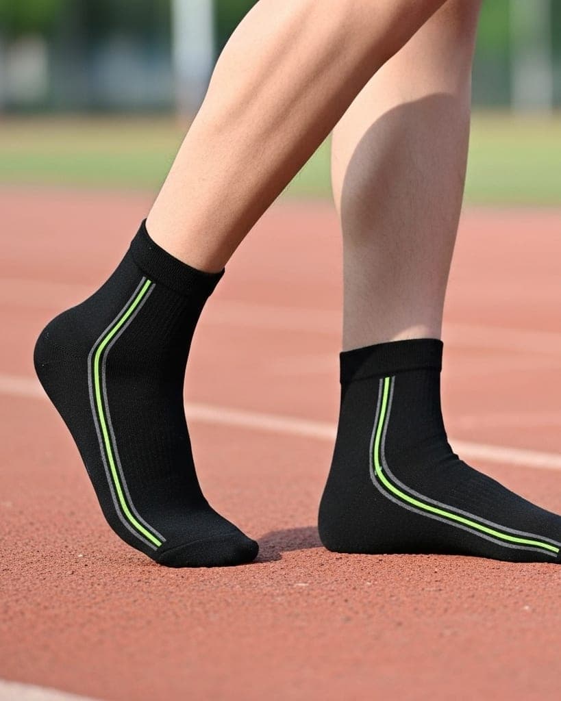 Stylish Ankle Socks – Pack of 4 (Unisex, Multi-Color) hover