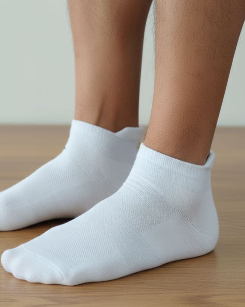 Premium Antimicrobial Ankle Socks – Breathable & Odor Control Comfort-1